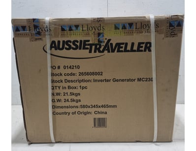 Aussie Traveller Inverter Generator MC230 - A comp...