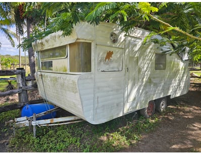 Caravan, white, inside equipment not included
Sold...