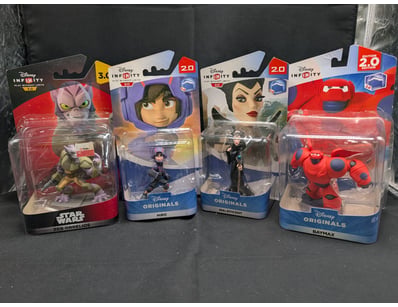 DISNEY INFINITY COLLECTIBLE ACTION FIGURES - FOUR ...