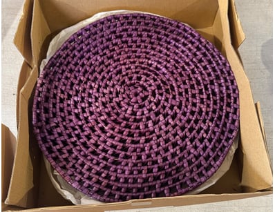 4 piece woven placemat

