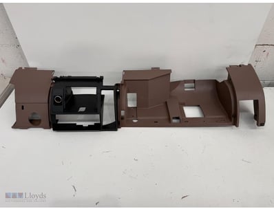 Automotive dashboard and interior trim assembly se...