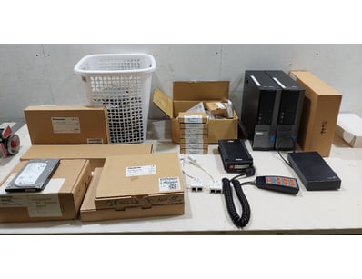 Assorted lot of items including, Dell OptiPlex 902...