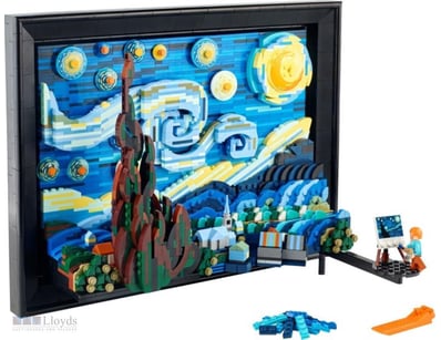 LEGO IDEAS "THE STARRY NIGHT" #21333 MOMA COLLABOR...