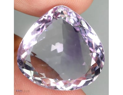 NATURAL 25.95CT HEART FACET CLEAN BIG BOLIVARIAN A...