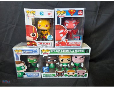 DC COMICS FUNKO POP! VINYL FIGURE COLLECTION - THE...