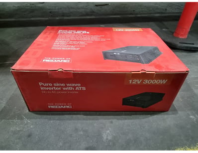 REDARC 12V 3000W Pure Sine Wave Inverter with Auto...