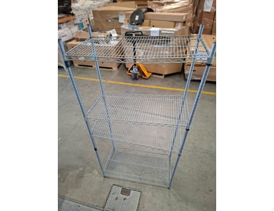 Metal wire shelving unit

Approximate dimensions...