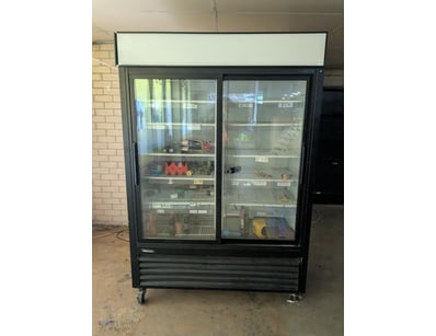 "Upright Display Refrigerator - Austune FRS-1300RB...