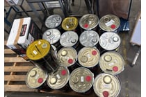 Prep, Paint and Solvent Pallet, Various Types and...