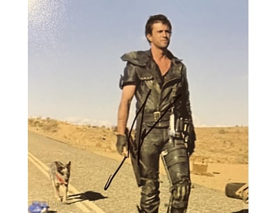 MAD MAX'S MEL GIBSON SIGNED PHOTO

Mel Gibson Pers...