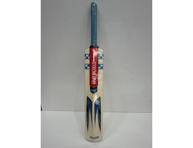 GRAY-NICOLLS cricket bat featuring a natural wood ...