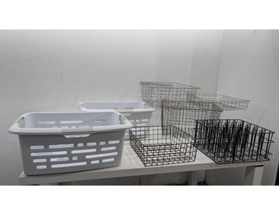 Assorted Bundle, Includes Ezy Storage Laundry Bask...