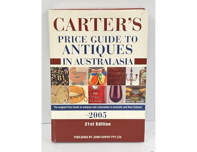CARTER’S PRICE GUIDE TO ANTIQUES IN AUSTRALASIA, H...