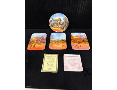 COLLECTIBLE PLATES, THE BIG RING, PLATE #388-1-1, ...