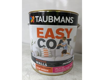 **UNRESERVED**
Paint, Taubmans, Interior Walls, Lo...