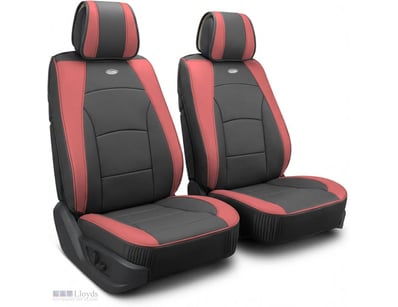 FH Group Front Set Faux Leather Car Seat Cover Cus...