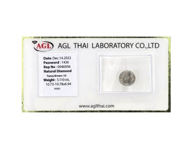 Certified & Fancy Coloured Diamond Clearance  (... - Lot 751