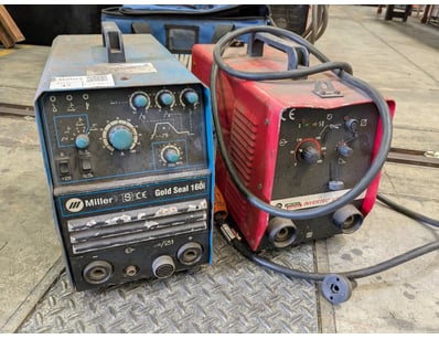 2x Welders, Miller & Lincoln, 

Gold Seal 160i, ...