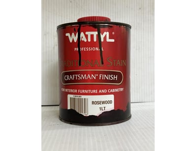 Stain & Varnish, Wattyl Craftsman Finish, Rosewood...
