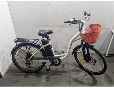 RRP $899.00 DYU C6 White Commuter E-Bike featuring...