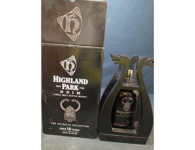 Highland Park Odin Single Malt Scotch Whisky, Aged...