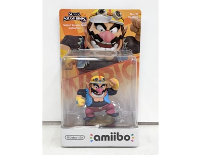 Super Smash Bros. Collection No. 32 Wario amiibo f...