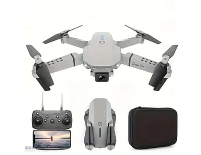 HD Foldable Remote Control Drone with Camera, Easy...