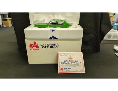 BIANTE CLASSICS HOLDEN LJ TORANA GTR XU-1 DIE-CAST...