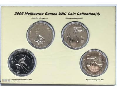 2006 MELBOURN COMMONWEALTH GAMES COLLECTION (4) AQ...