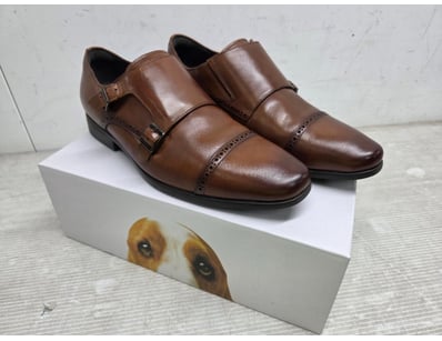 Hush Puppies Norwood tan leather shoes, size 12 (U...
