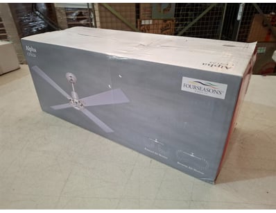 RRP $159.95 Alpha ceilling fan   model: CFS124,  1...
