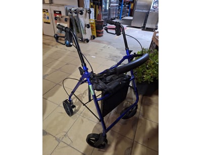 Walker, Blue & Black Finish


