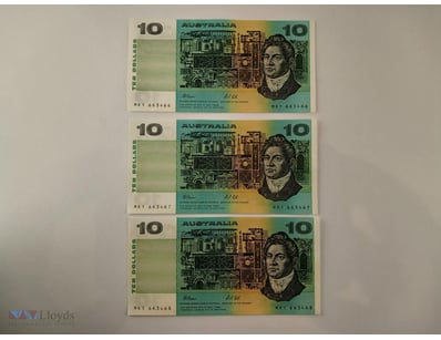 Australian $10 Polymer Banknotes Comprising A Cons...