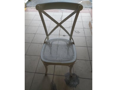 Rattan Chair, White

DIMENSIONS: 88cm (H), 45cm (W...