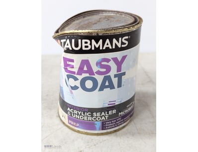 Paint, Taubmans, easy coat, interior acrylic seale...