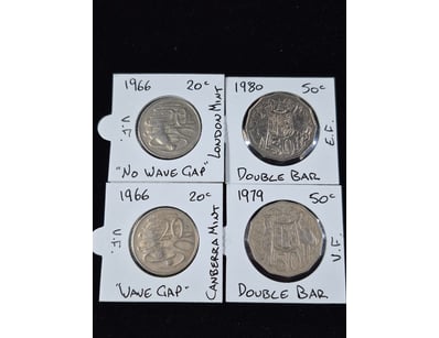 UNRESERVED Banknotes & Coins (A996) - Lot 1024