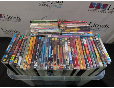 Collection of DVD's Including Golden Horror, The T...