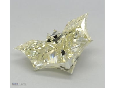 LAB GROWN DIAMOND BAT SHAPE 1.35CT FANCY  YELLOW V...
