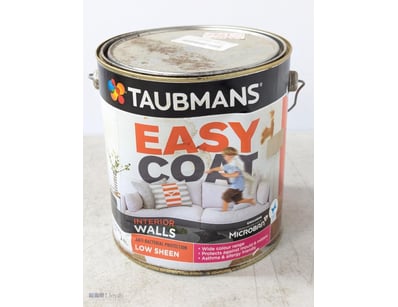 Paint, Taubmans, Easy Coat, Interior Walls, Low Sh...