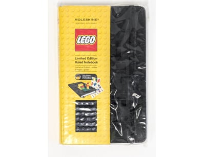 Moleskine Limited Edition LEGO Ruled Notebook. Bla...