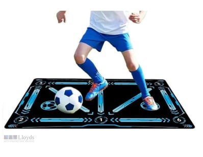 RRP $99. Soccer Training Mat Football Footstep Tra...
