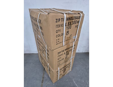 Zip tie, 4.8mm x 300mm, black, quantity unknown
...