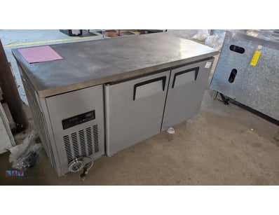Stainless Steel 2 Door Under Bench Refrigerator wi...