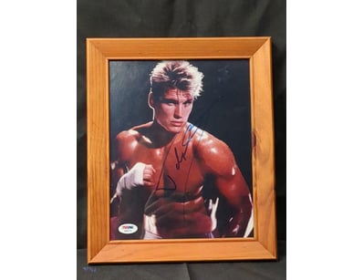 THIS IMAGE FEATURES AN AUTOGRAPHED PHOTO OF DOLPH ...