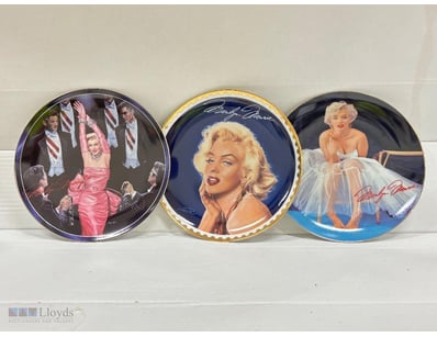 COLLECTION OF BRADFORD EXCHANGE PORCELAIN PLATES O...