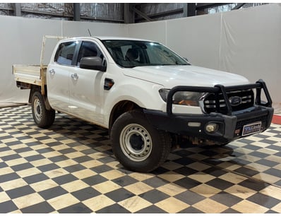 <b>2019 Ford Ranger Dual Cab Utility - White - 145...