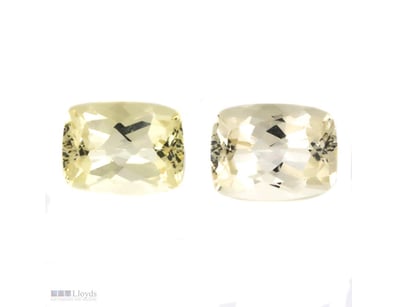 4.21CT TSW X 2, NATURAL BERYL HELIODOR     

Recta...