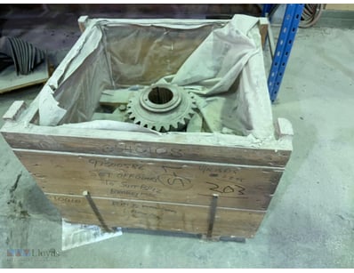 Unused Industrial cast iron gear set comprising of...