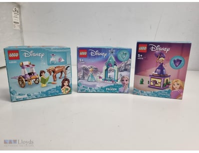 LEGO DISNEY PRINCESS COLLECTION - SET OF 3 BOXED S...