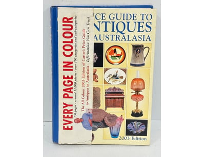 CARTER’S PRICE GUIDE TO ANTIQUES IN AUSTRALASIA, H...